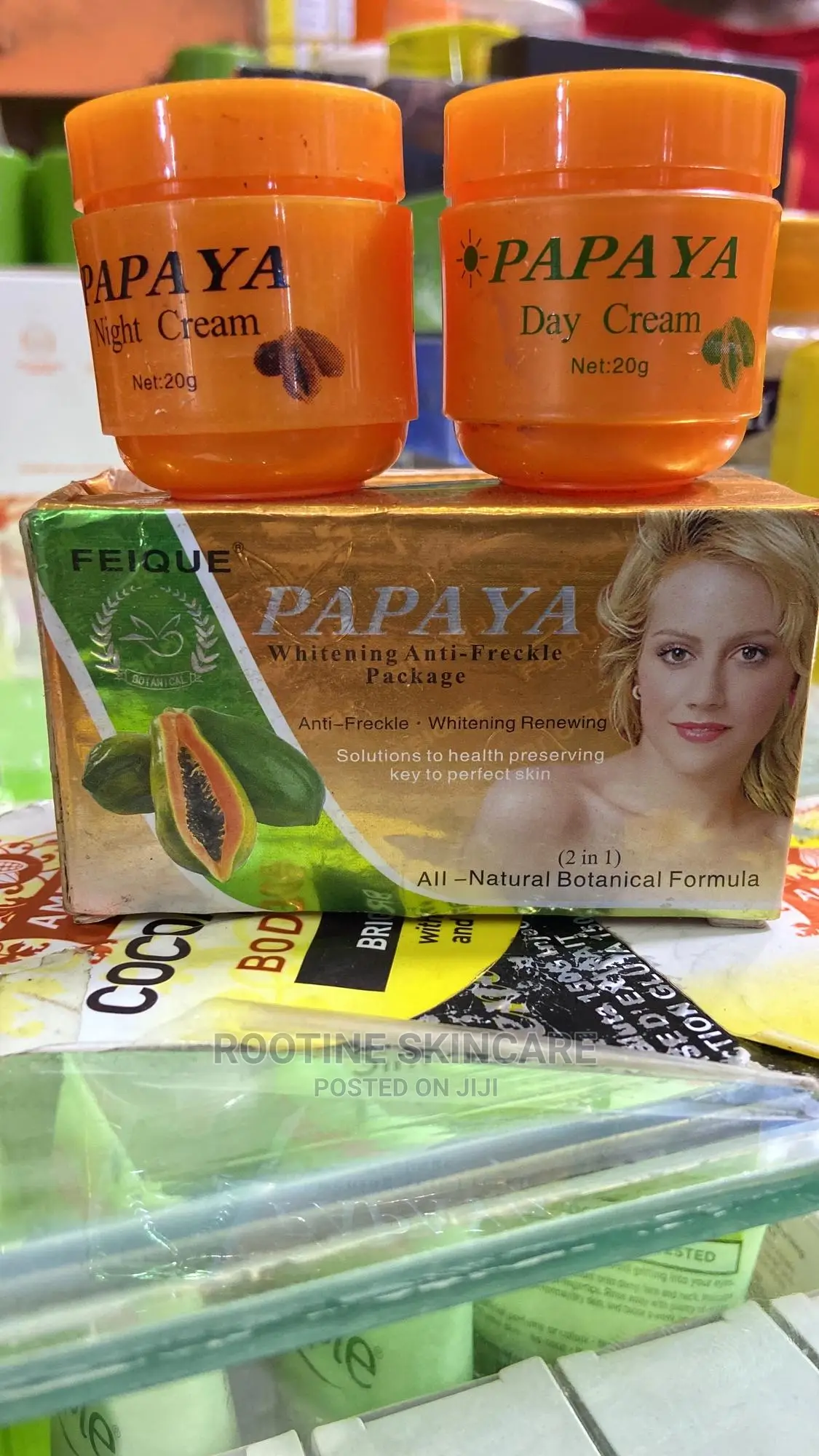 Papaya Whitening Anti- Freckle Packagedark ( Pigmentation)