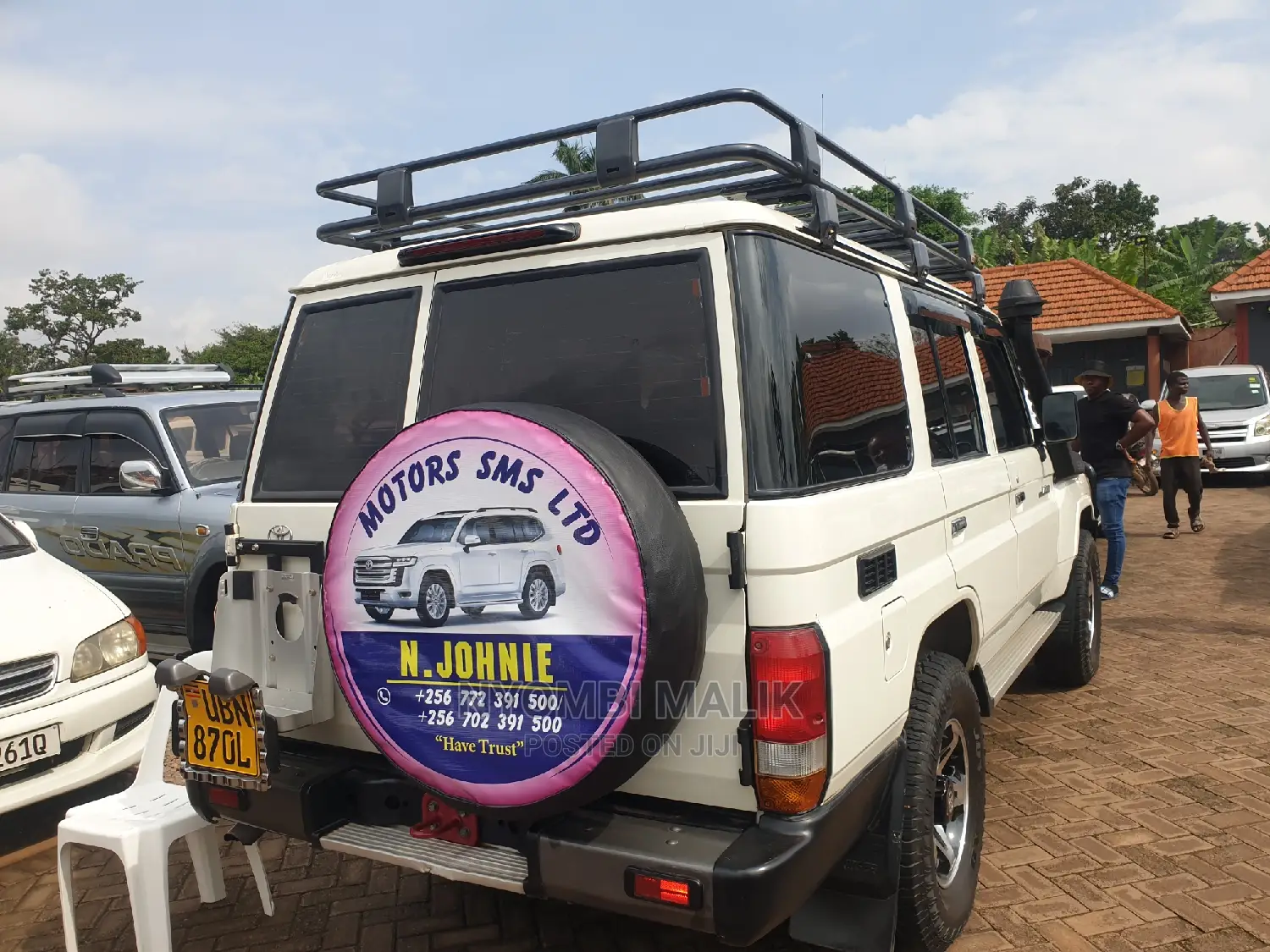 Toyota Land Cruiser Prado 1998 White