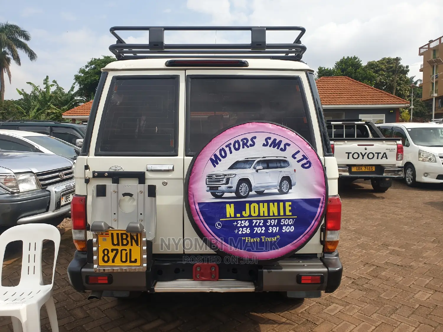 Toyota Land Cruiser Prado 1998 White
