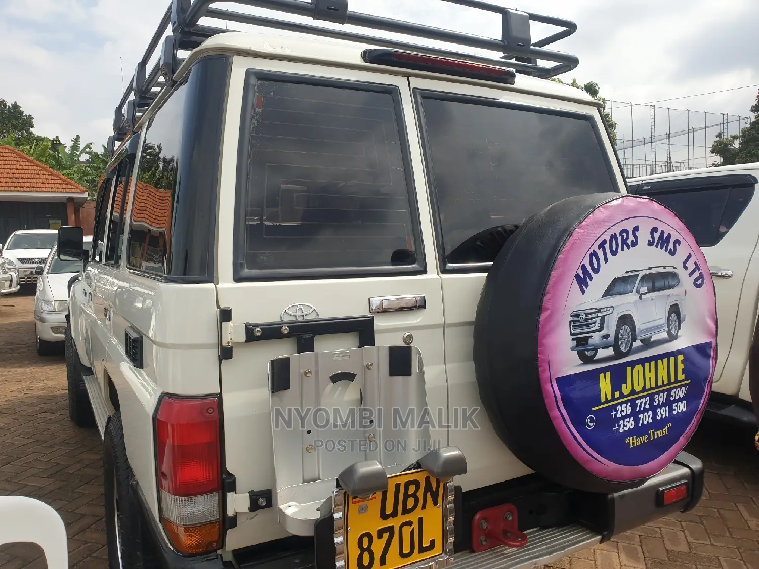 Toyota Land Cruiser Prado 1998 White