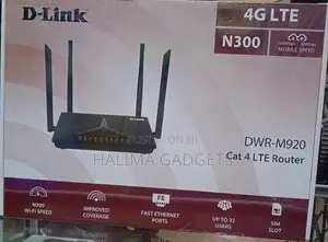 D Link Cat LTE Router DWR M920 Upto 50mbps Mobile Speed