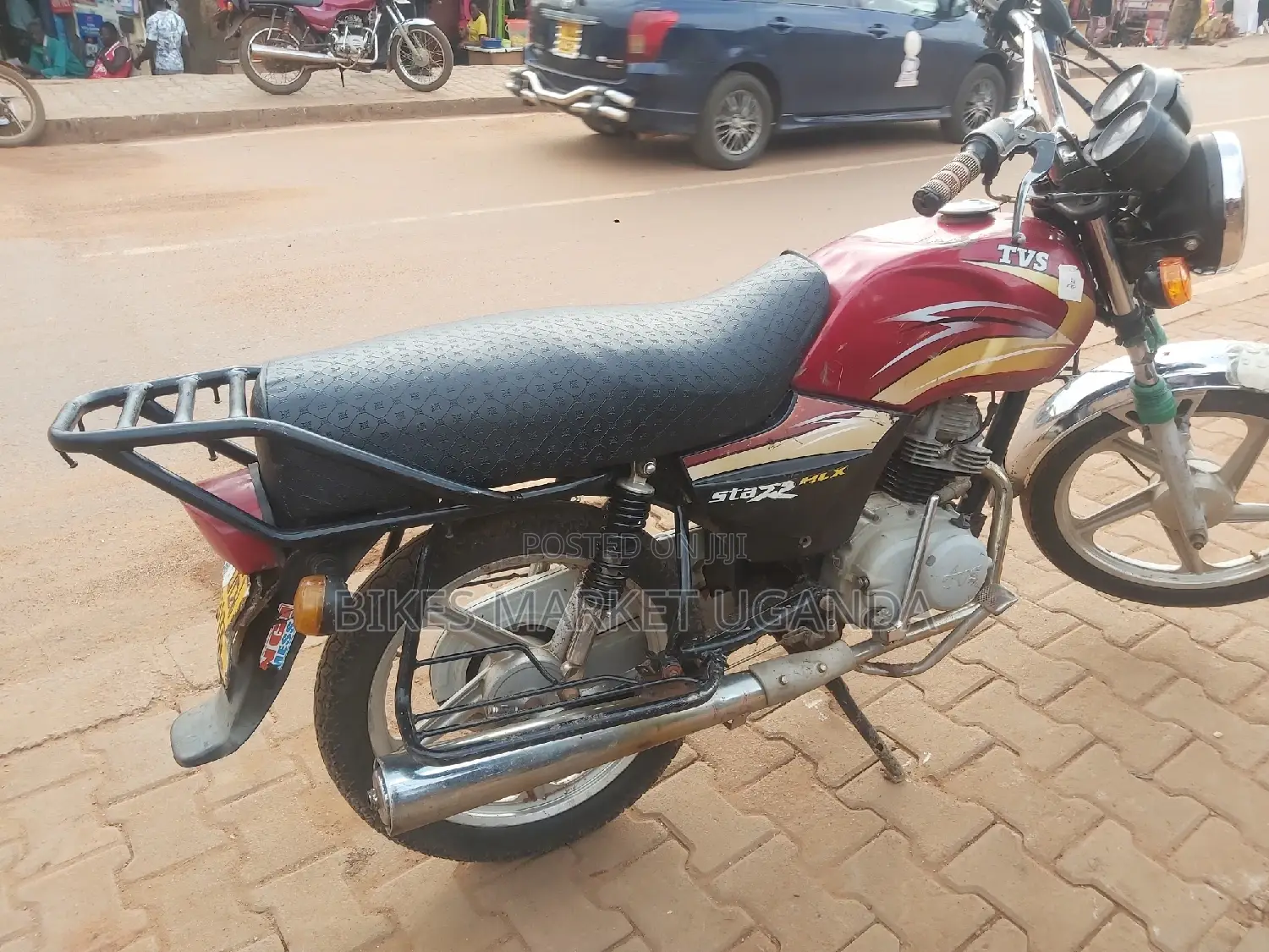 TVS XL 100 2017 Red