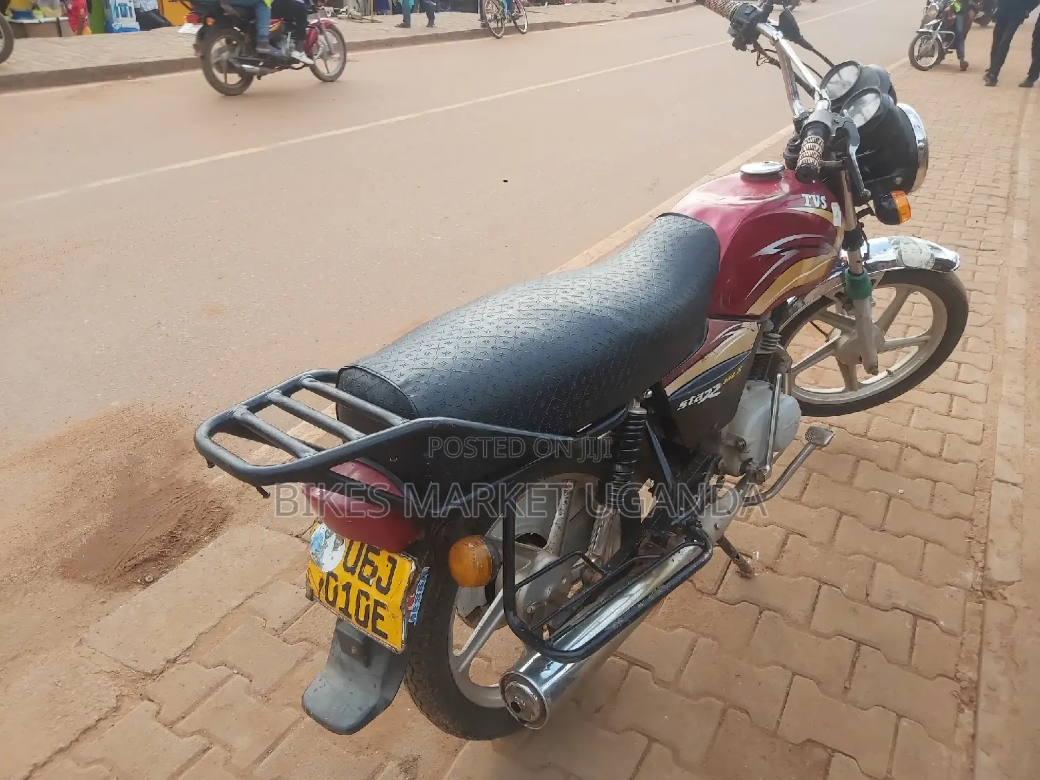 TVS XL 100 2017 Red