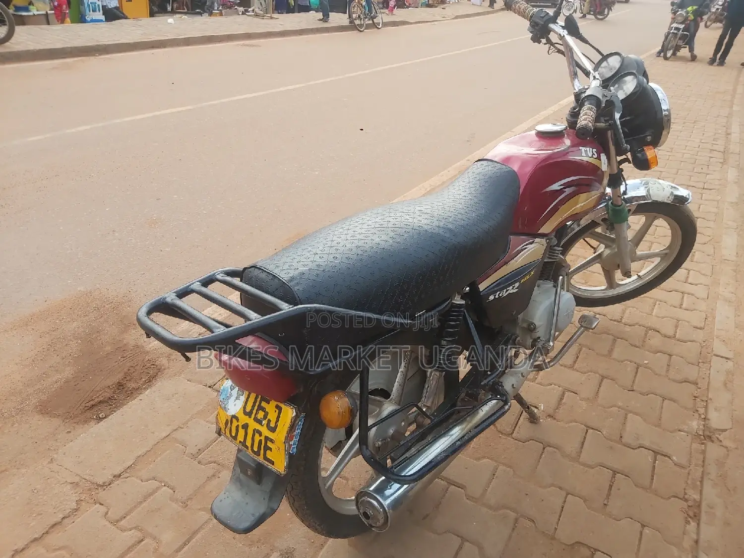 TVS XL 100 2017 Red