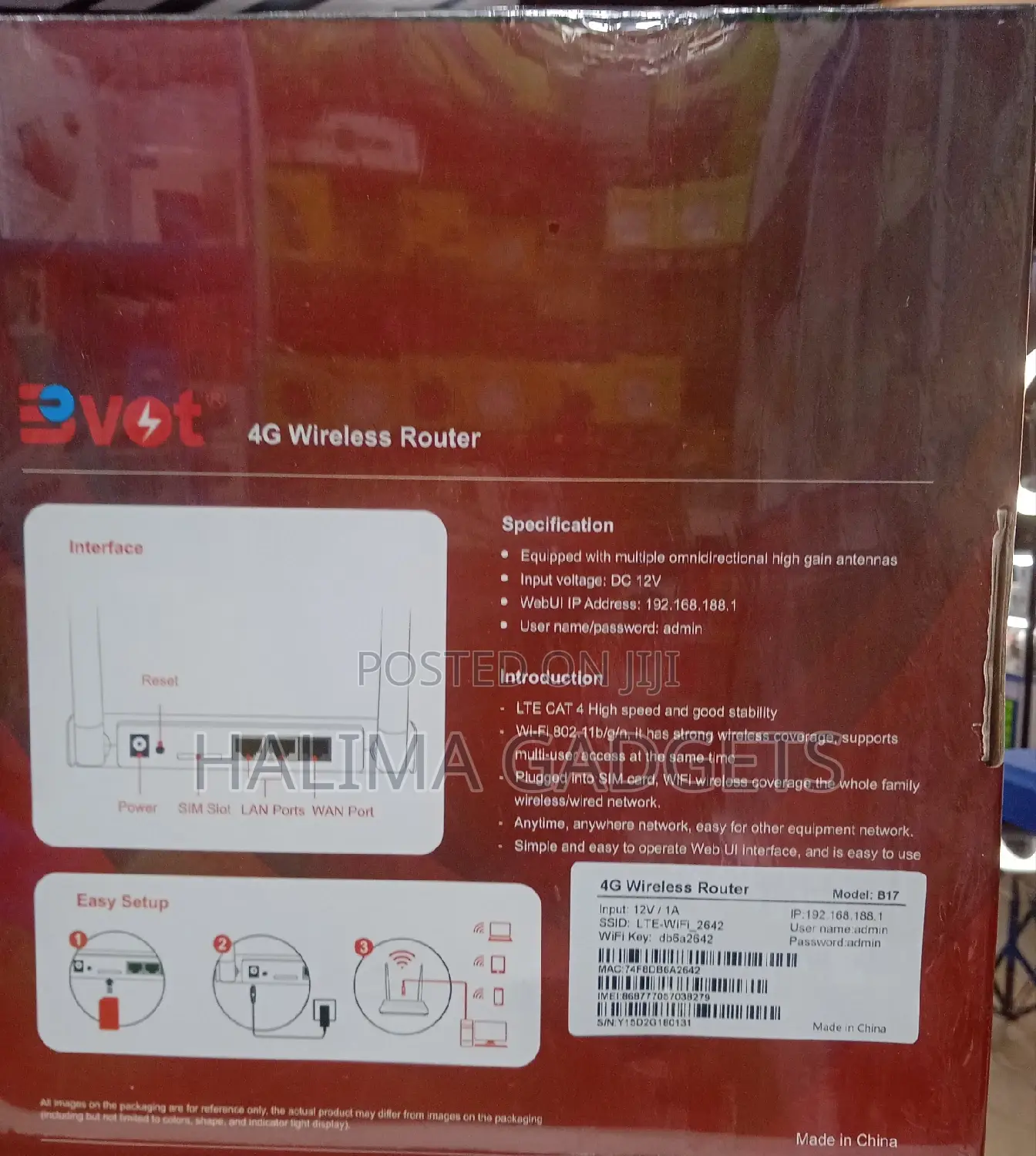 Bvot 300mbps 4g Lite High-Speed Wi Fi Rounter