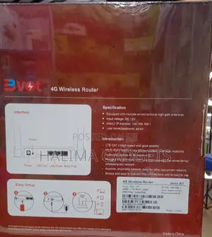 Bvot 300mbps 4g Lite High-Speed Wi Fi Rounter