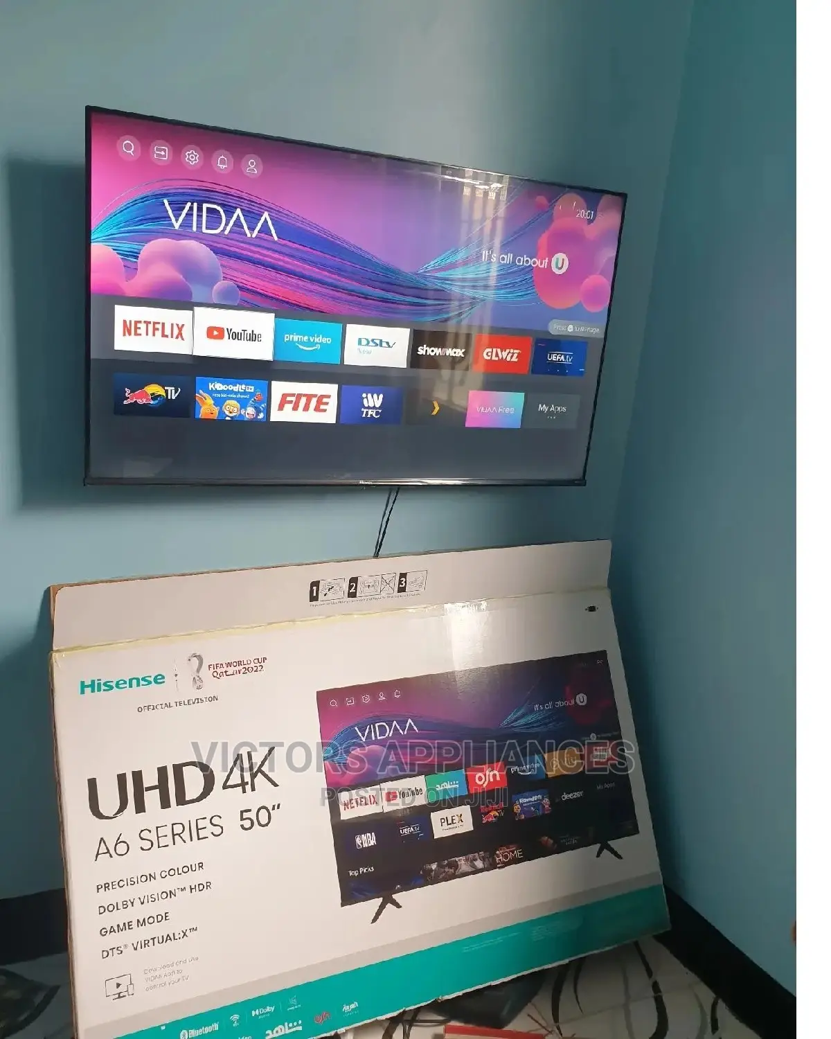 Hisense 50inches 4ksmart Tv