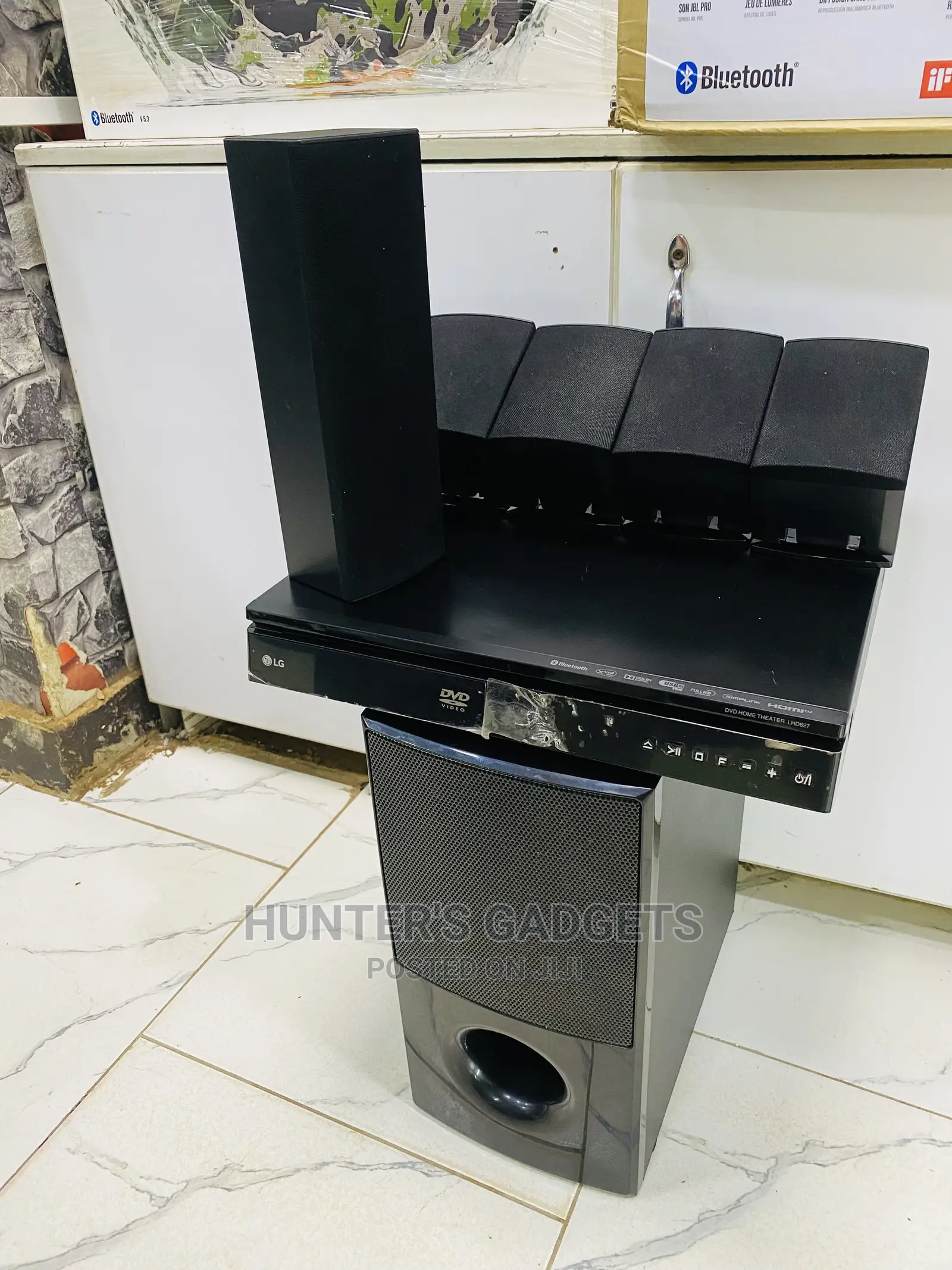 Lg Bluetooth Powerful Home Theater 1000watts 5.1 Channels
