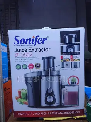 Sonifer Juice Extractor With 2 Years Warranty