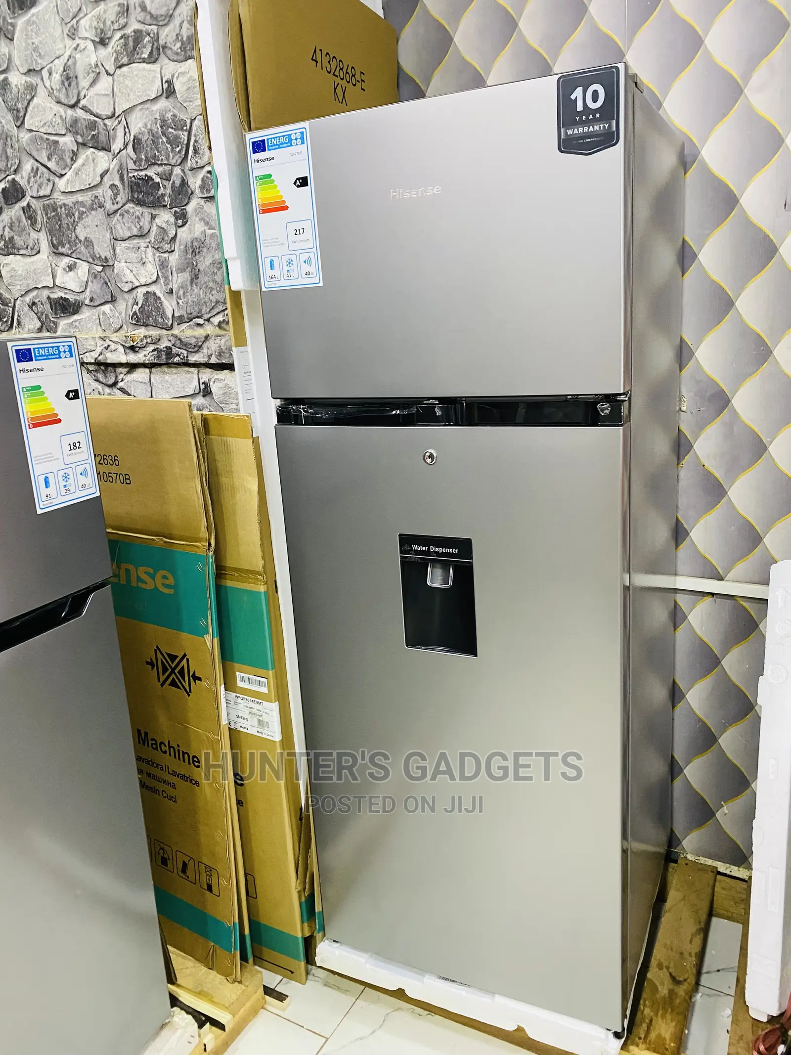 Hisense 270 Litres Double Door Brand New Fridge