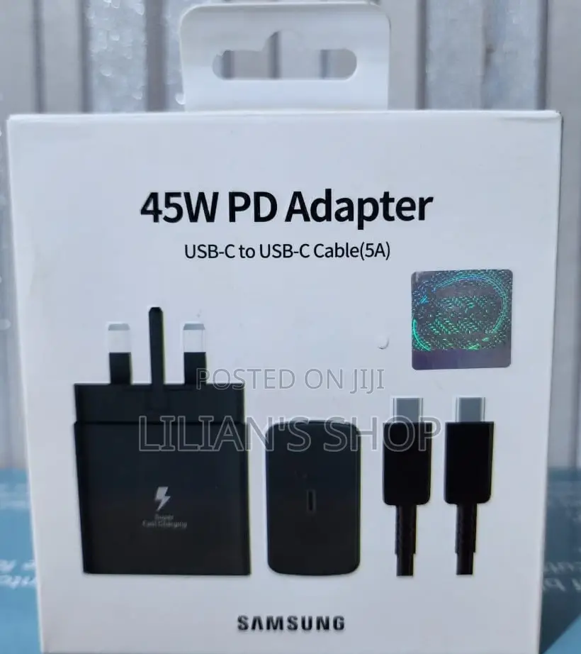 45w PD Adapter (Fast Charger)