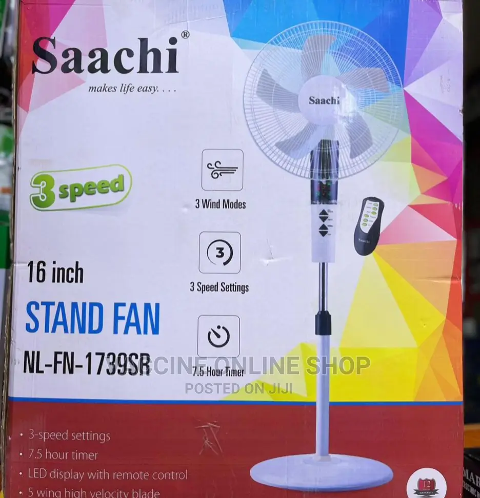 Saachi Stand Remote Fan:3