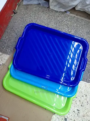 3pc Plastic Tray Set