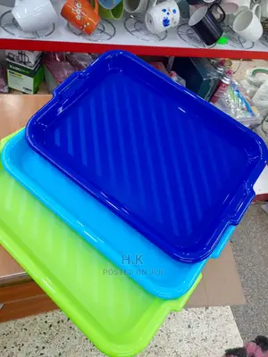 3pc Plastic Tray Set
