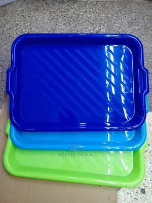 3pc Plastic Tray Set