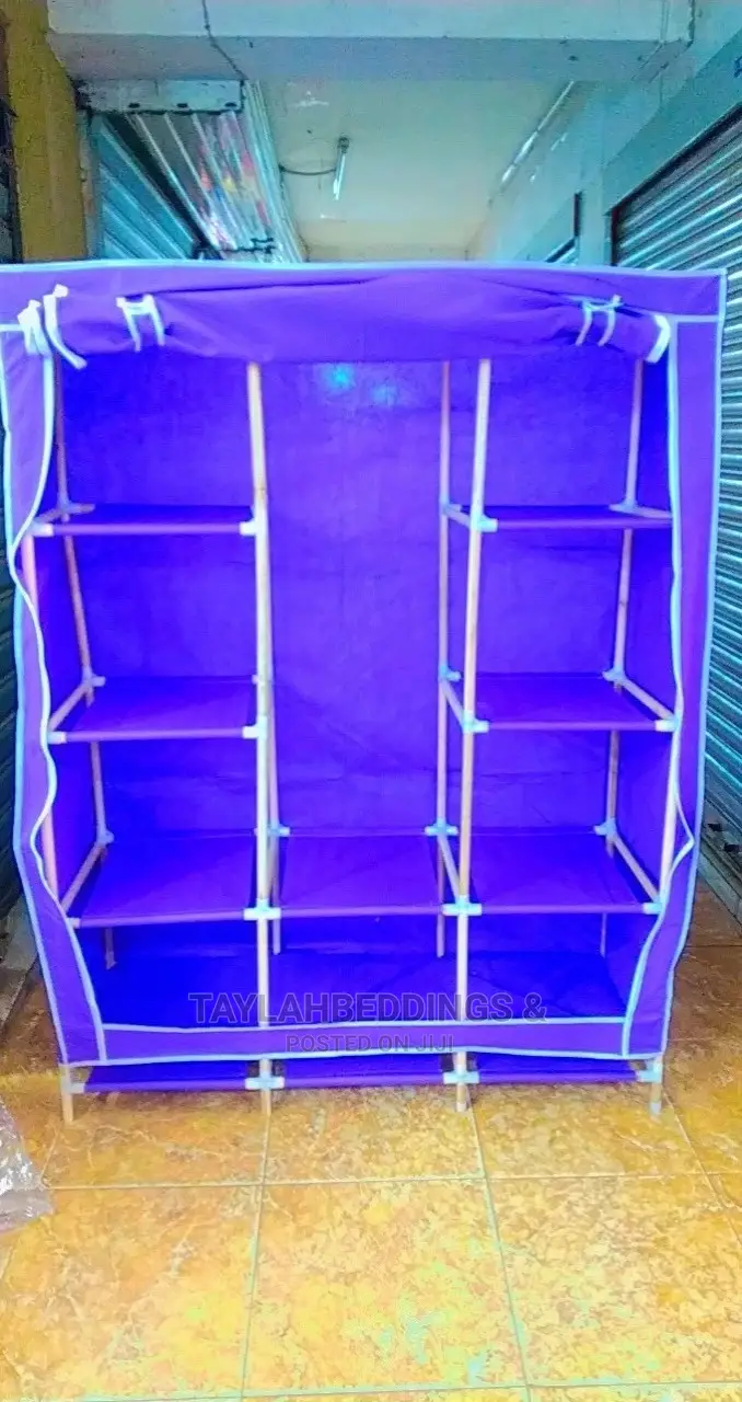 Wood Flame Closet 3colom