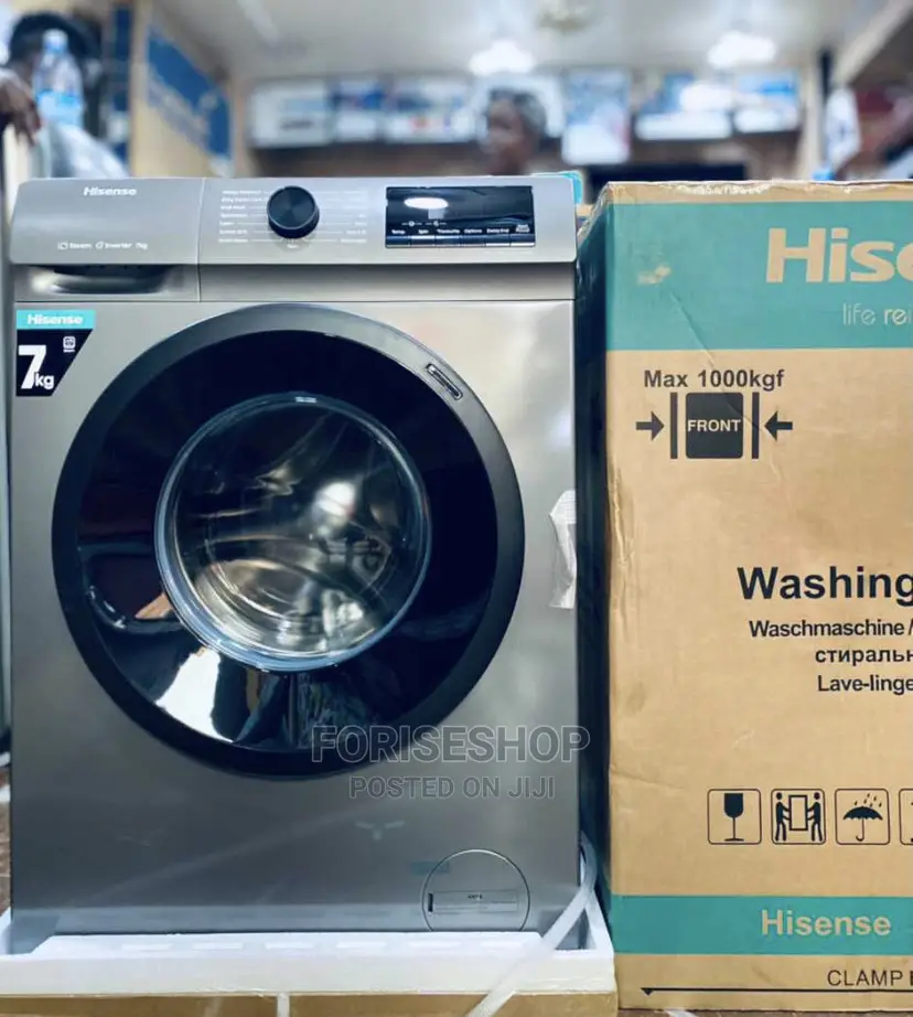 Hisense 7kgs Front Load Washing Machine Brand New In Stock