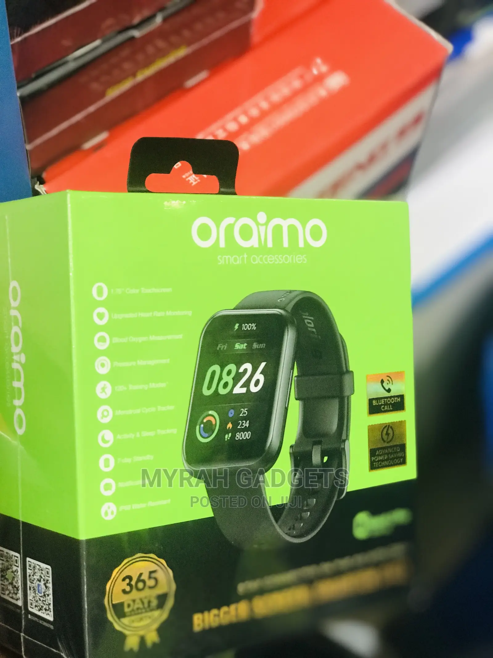 Oraimo Bigger Screen Smarter Call Watch PRO 2.,;: