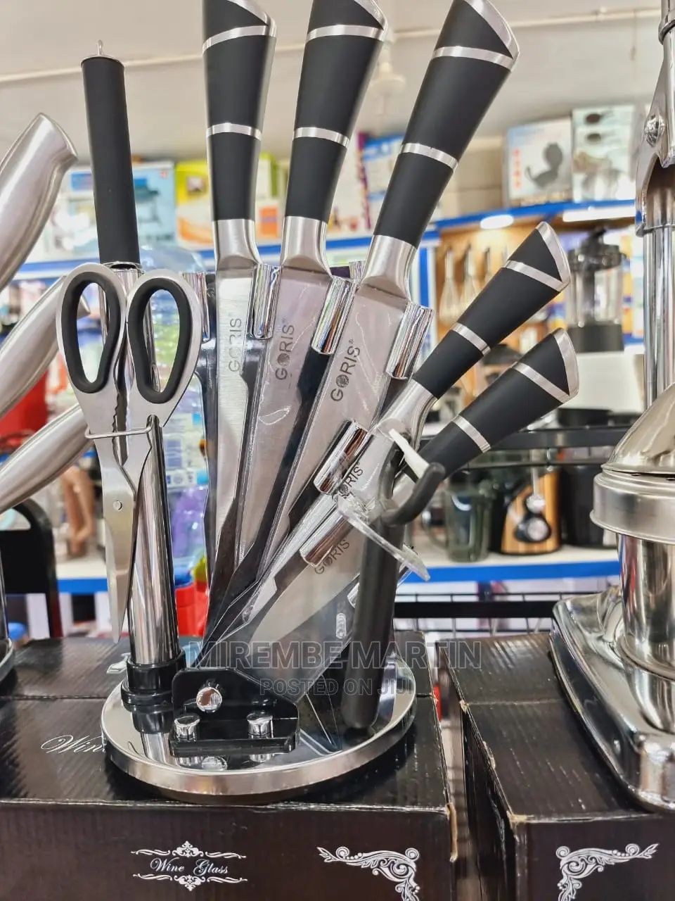 Rotating Knife Set
