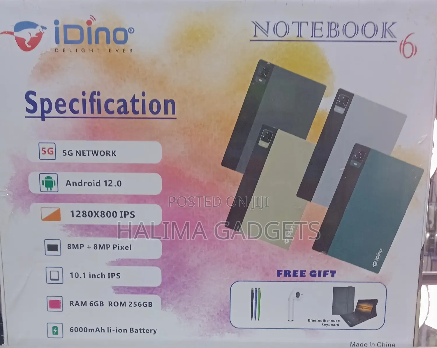 New Idino Notebook 6 256 GB Silver