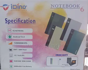 New Idino Notebook 6 256 GB Silver