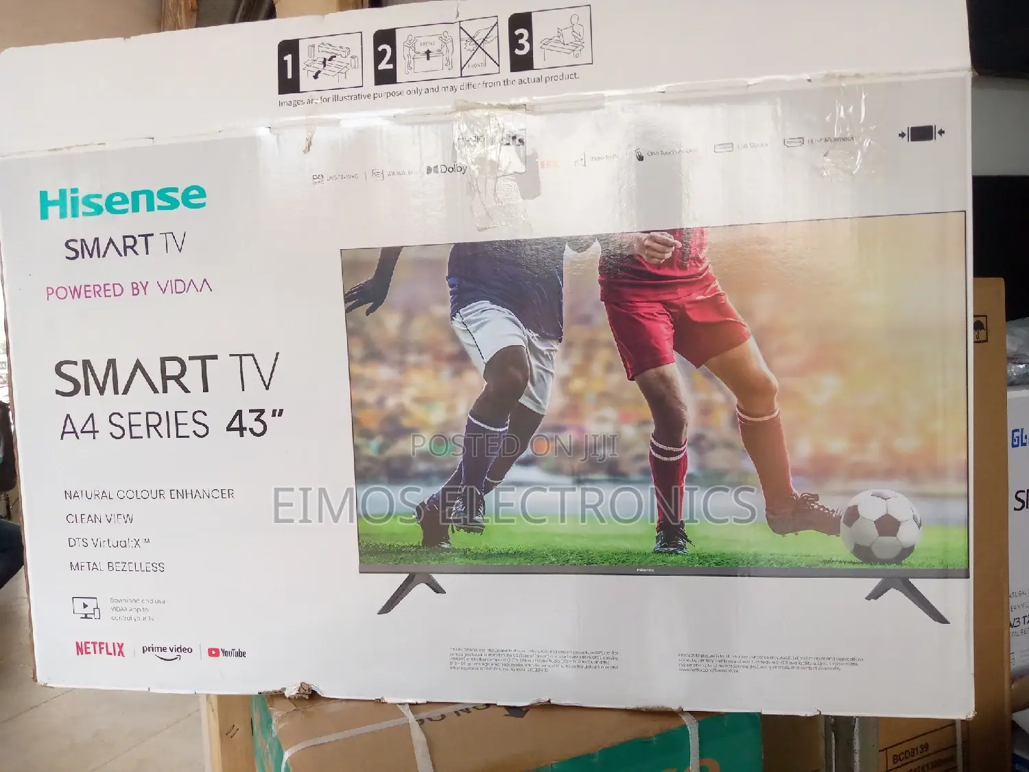 43" Hisense Smart TVS