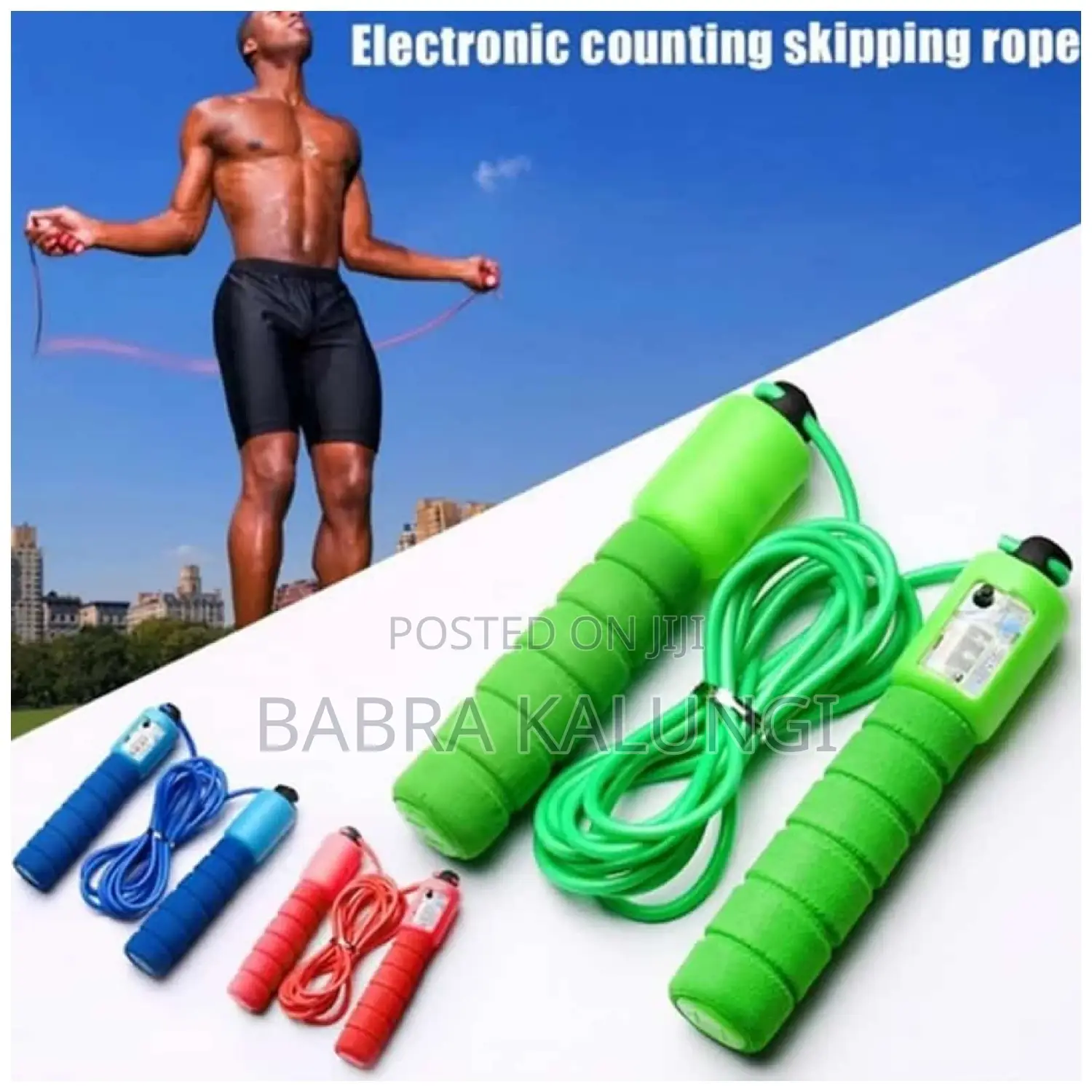 Skipping Rope With Electronic Counter