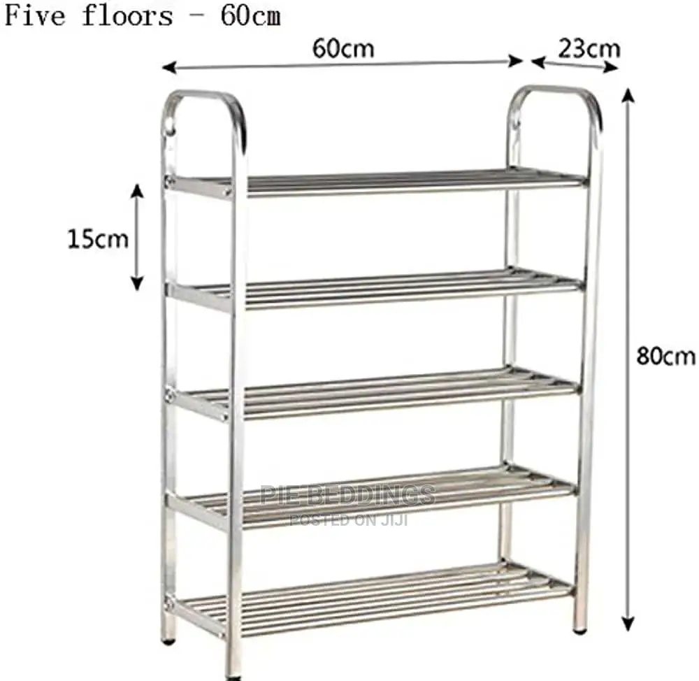 Steel 5 Step Shoe Rack