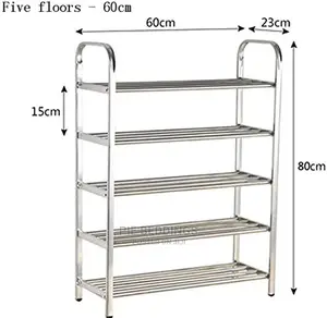 Steel 5 Step Shoe Rack