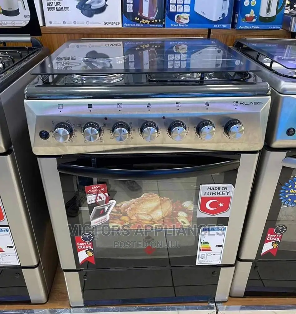 Klass Cooker 60x60cm 2gas 2electric Made in Turkey 