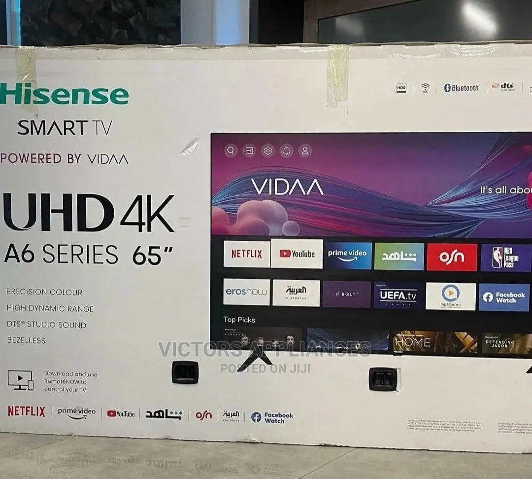 Hisense 65inches Smart Uhd Tv