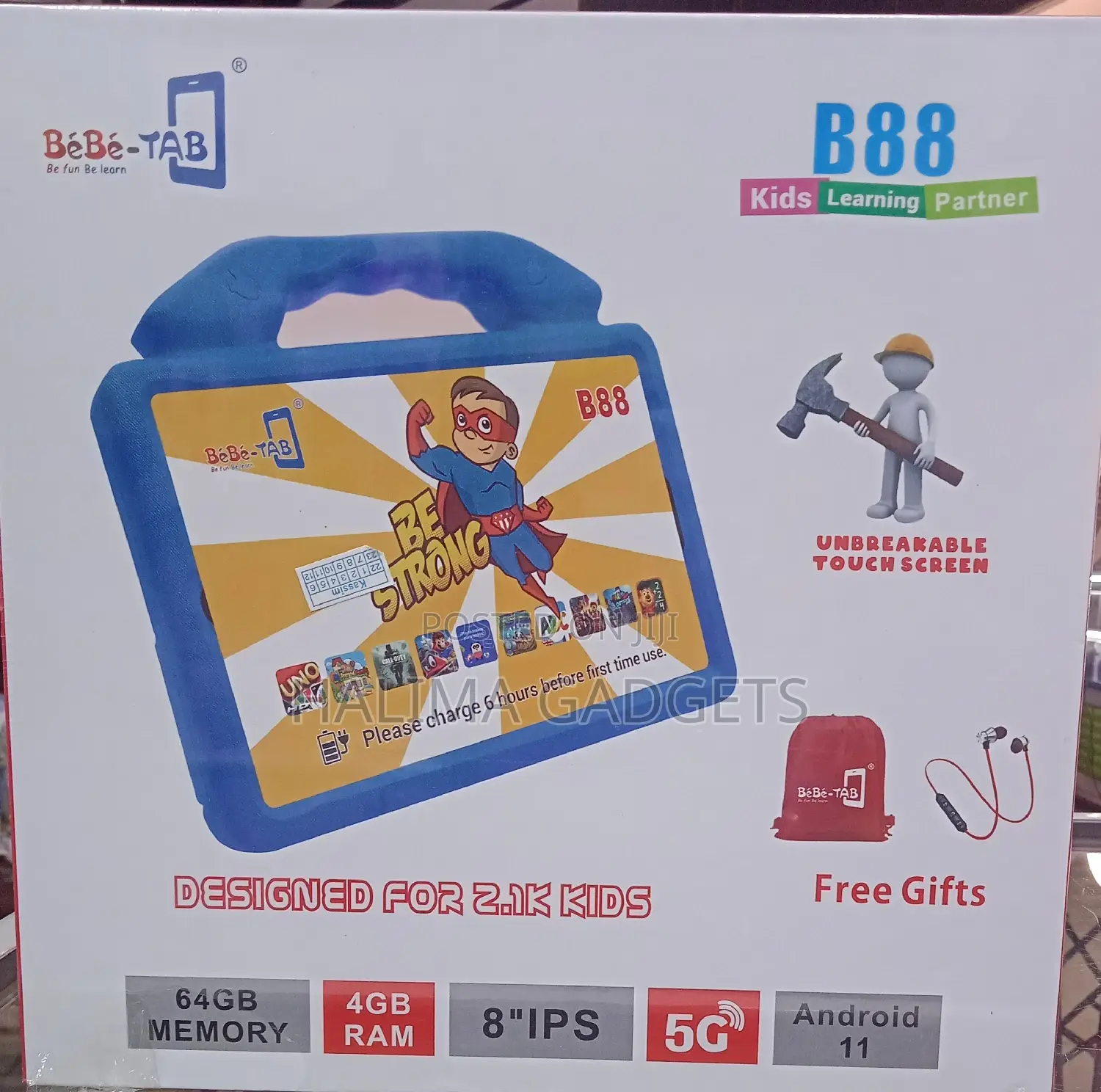 New Bebe B88 64 GB Red
