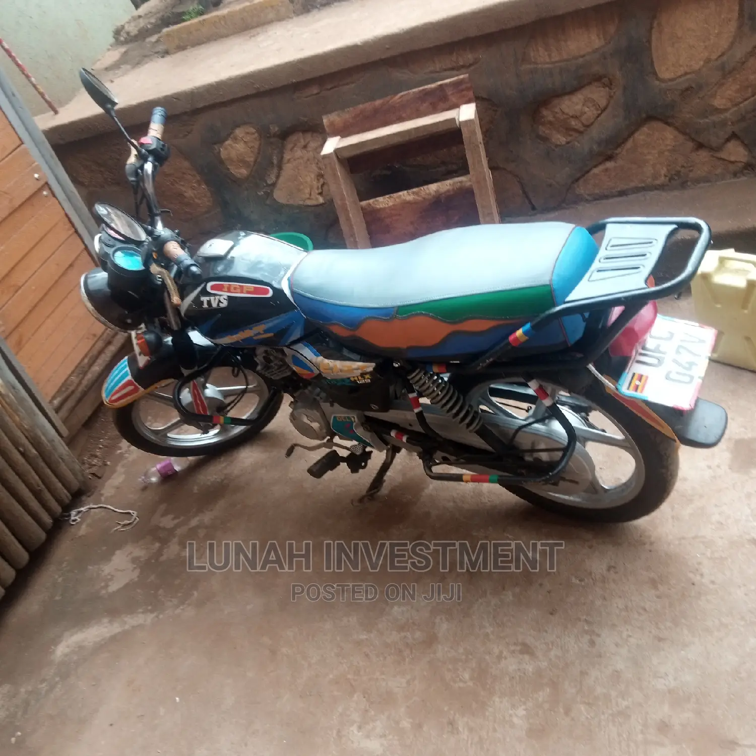TVS HLX 125 2021 Black