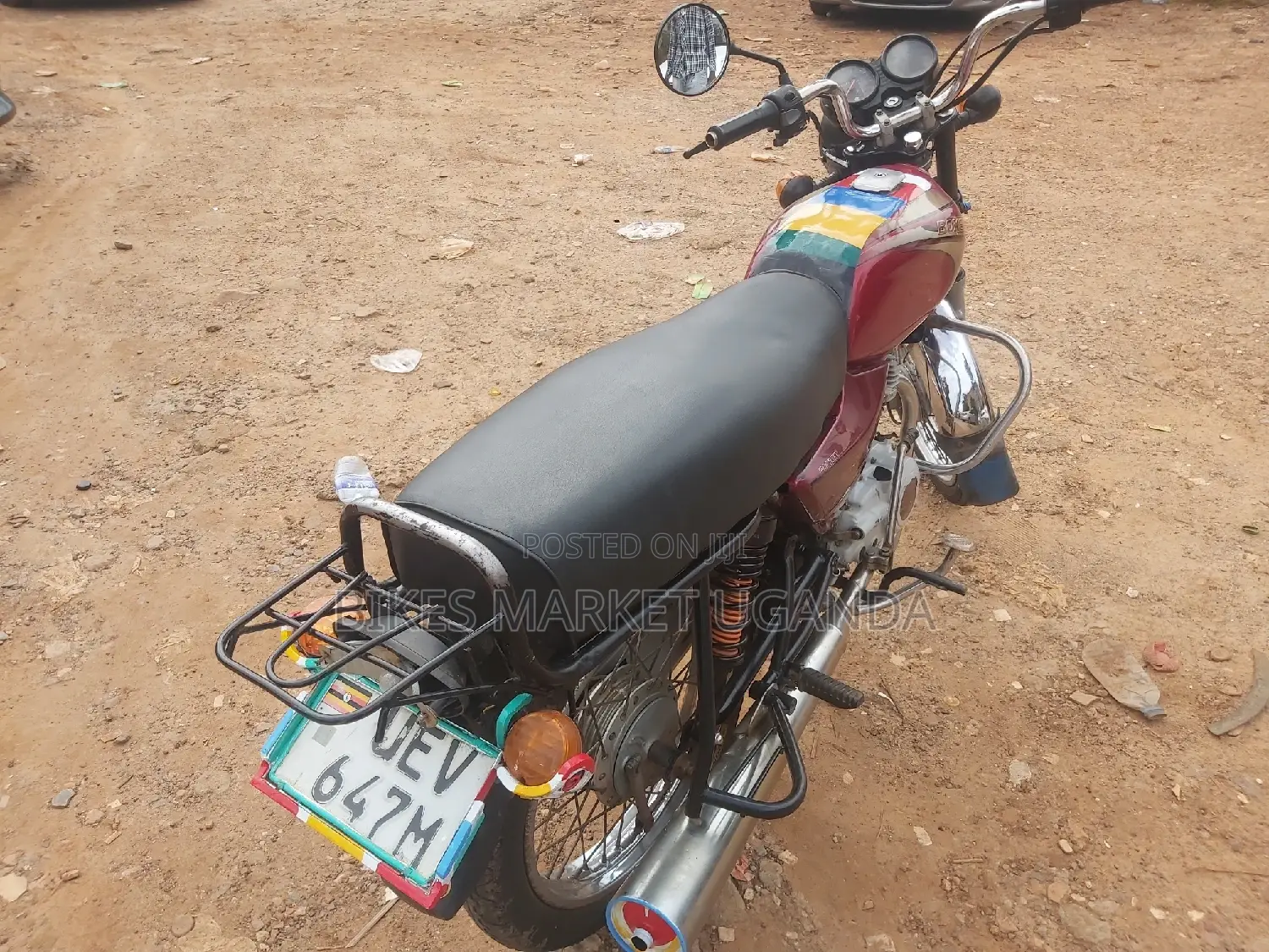Bajaj Boxer 100 2018 Red