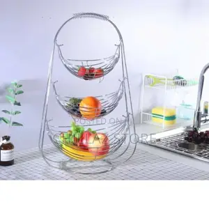 3tier Stainless Steel Fruit Bowl.