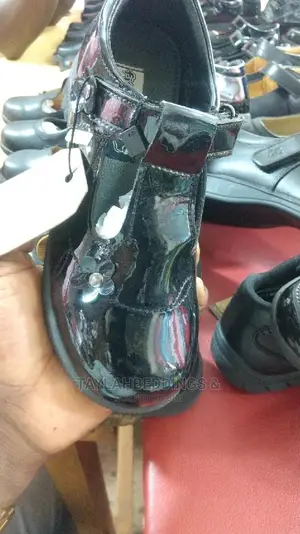 Non-Shoe Polish Black Shoes
