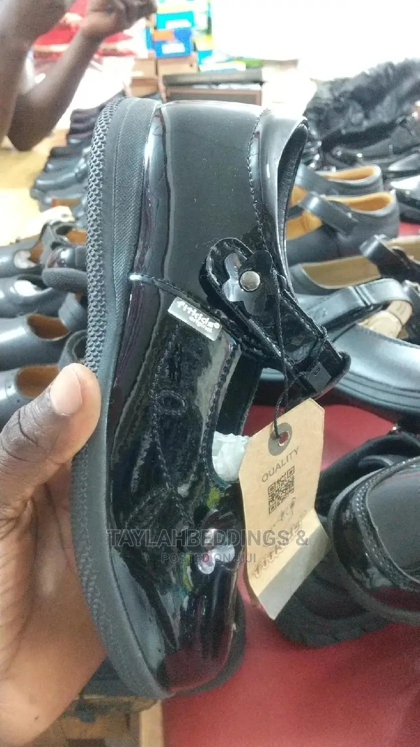 Non-Shoe Polish Black Shoes