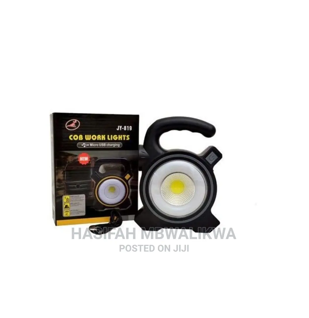 Cob Work Lights - USB/Solar Charging