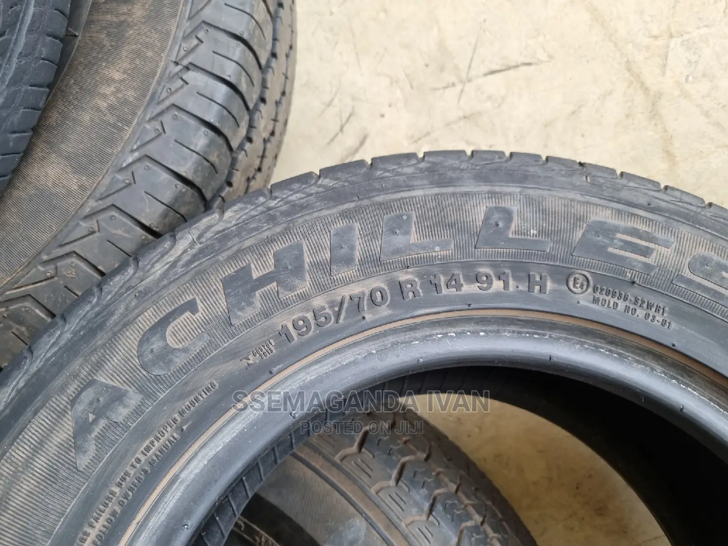 195/70r14 Used Achilles Tires