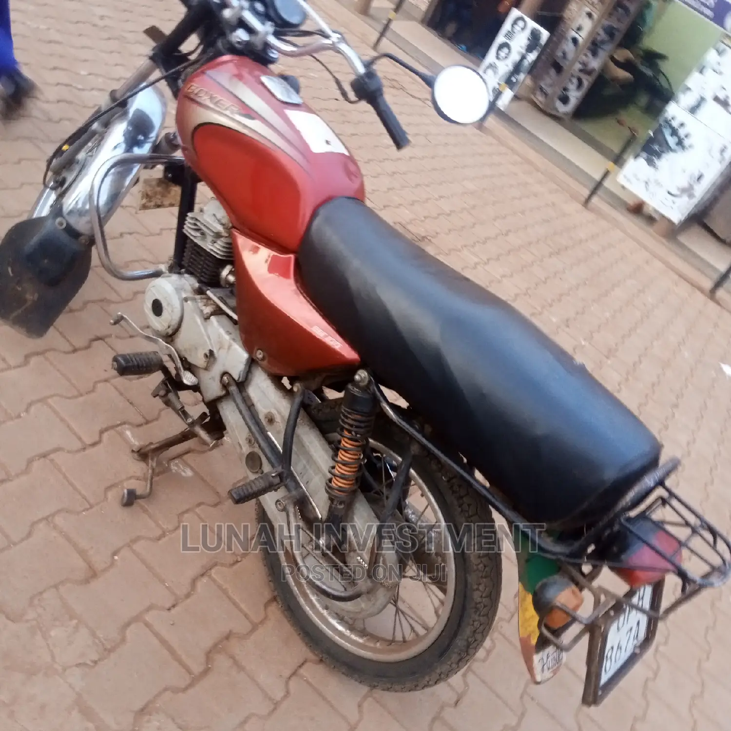Bajaj Boxer 2021 Red