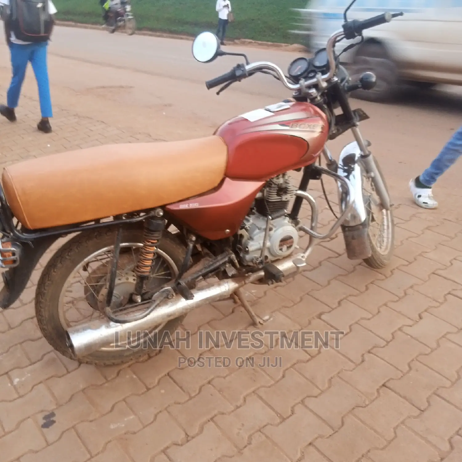 Bajaj Boxer 100 2021 Silver