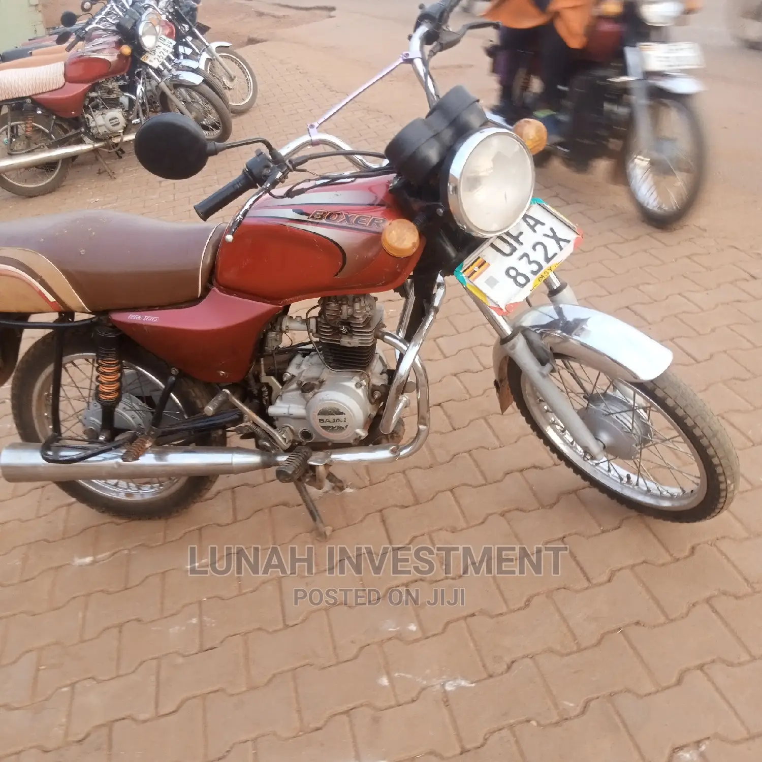 Bajaj Boxer BM100ES 2020 Red