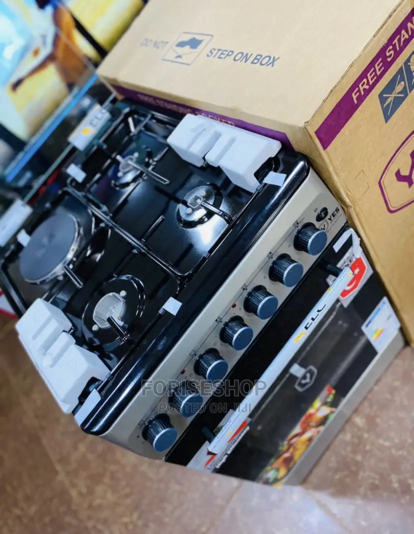 Yes 3gas + 1electric Cookers (60*50)Cm Available in Stock