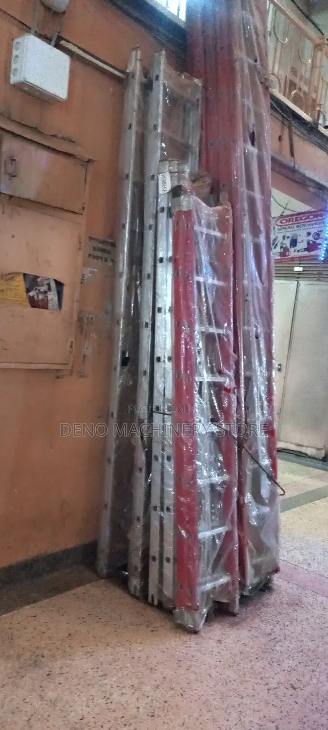 Aluminum and Fiberglass Ladders