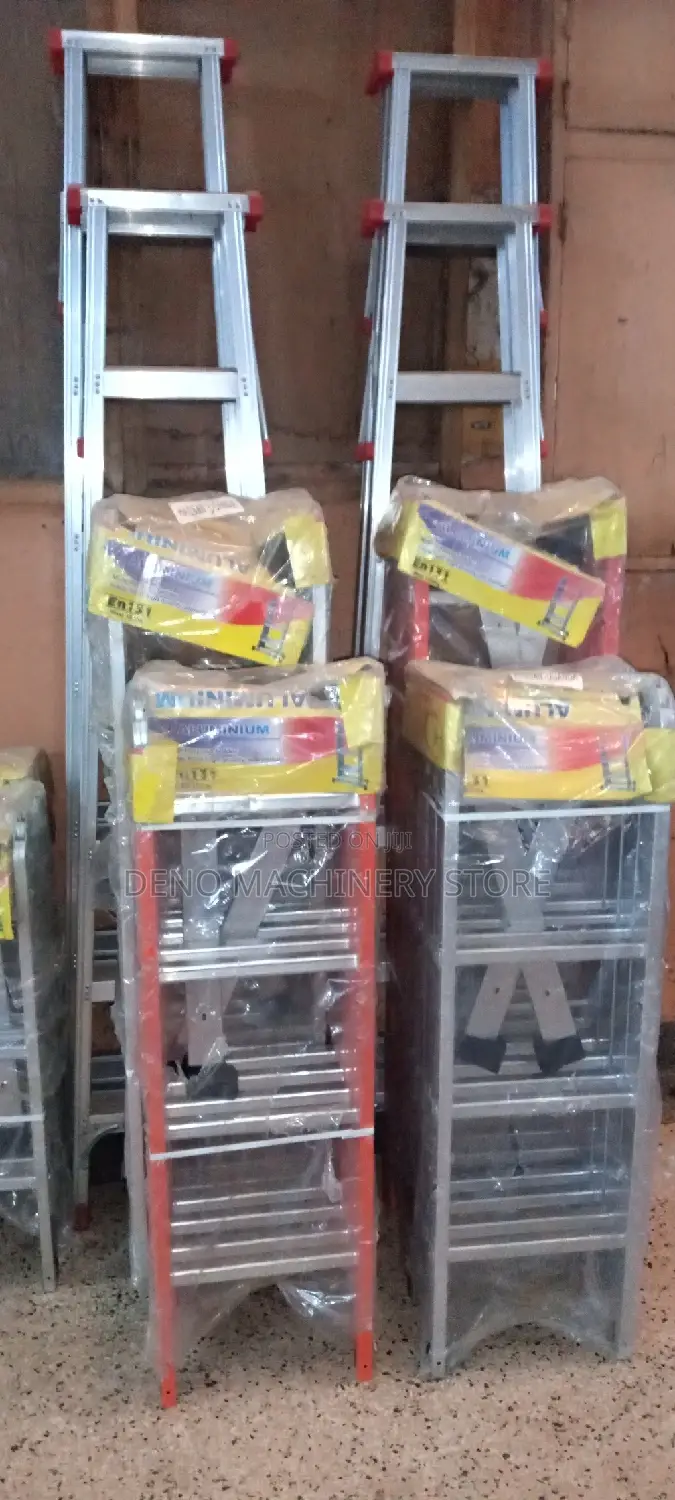 Aluminum and Fiberglass Ladders