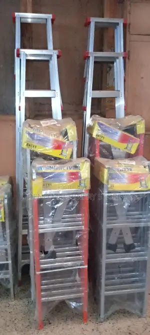 Aluminum and Fiberglass Ladders