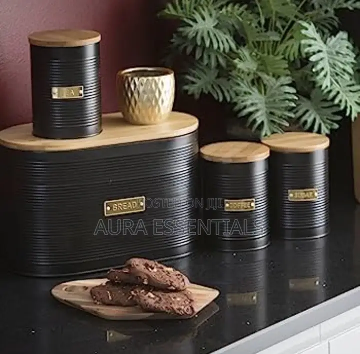 Source Bread Bin With Bamboo Lid