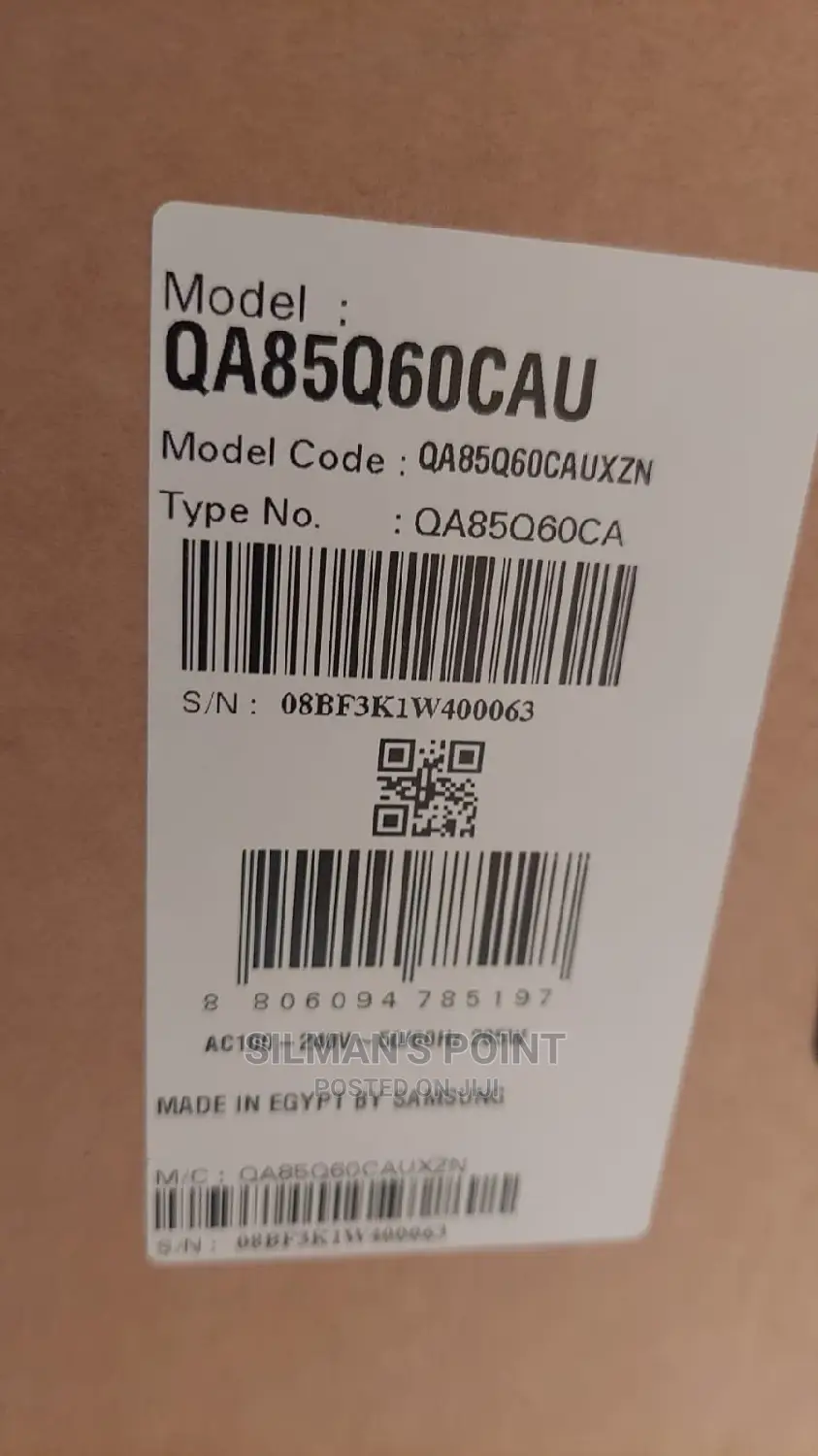 Samsung 85" Q60C Qled TV 2023 Model