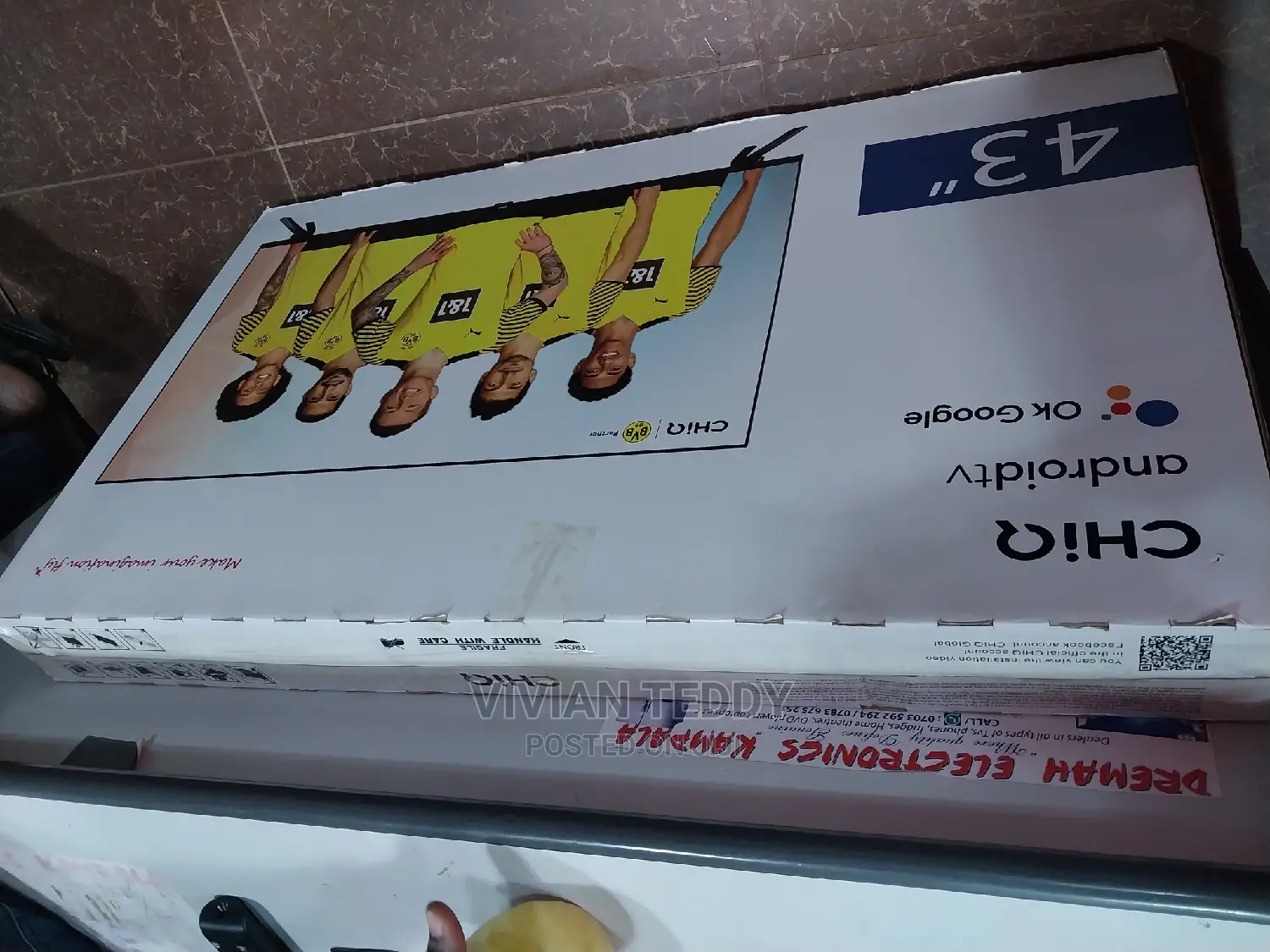 Superslim Tv Chiq 43" Smart