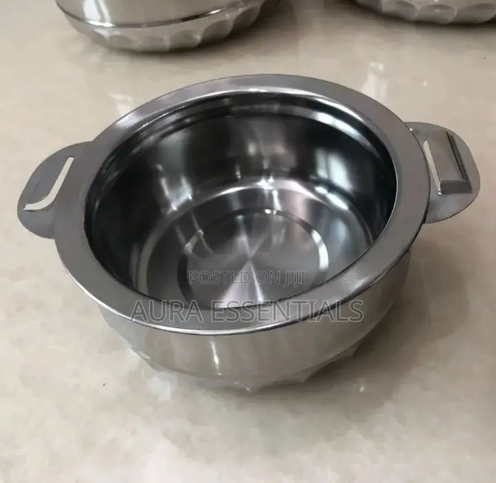 4pcs Double Layer Insulated Pots